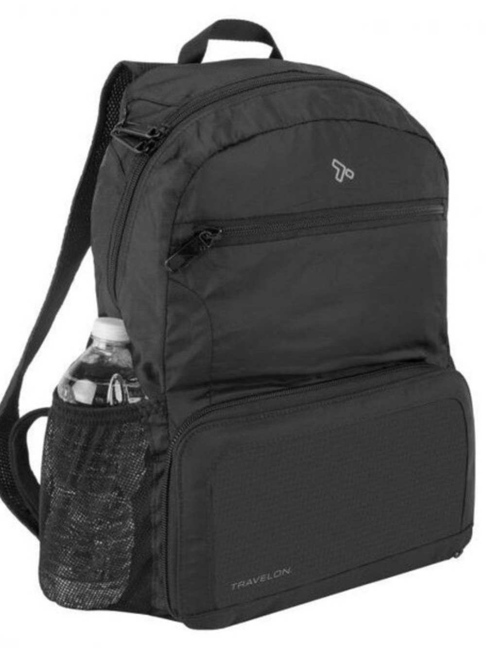 Travelon Black Compact Everyday Backpack